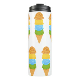 Eistüte farbig thermosbecher