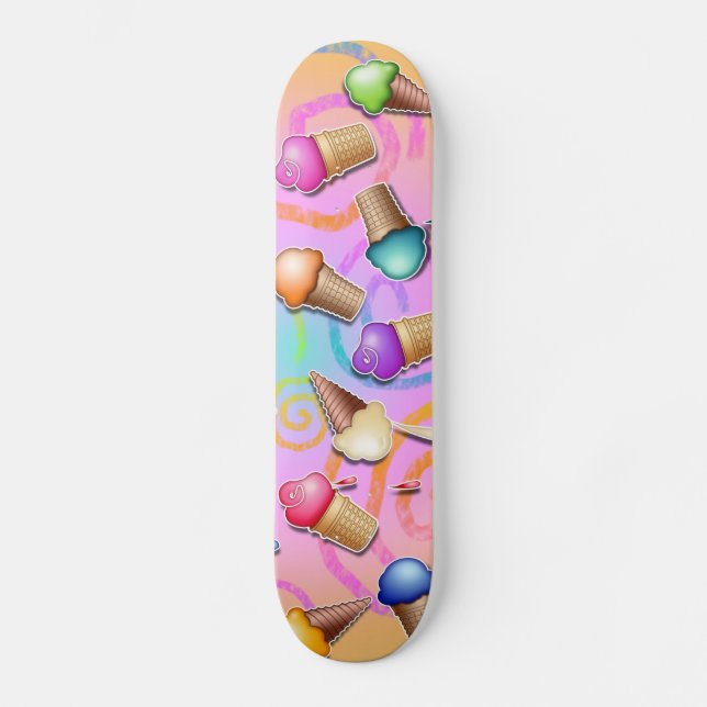 EISTÜTE-SKATEBOARD SKATEBOARD (Vorderseite)