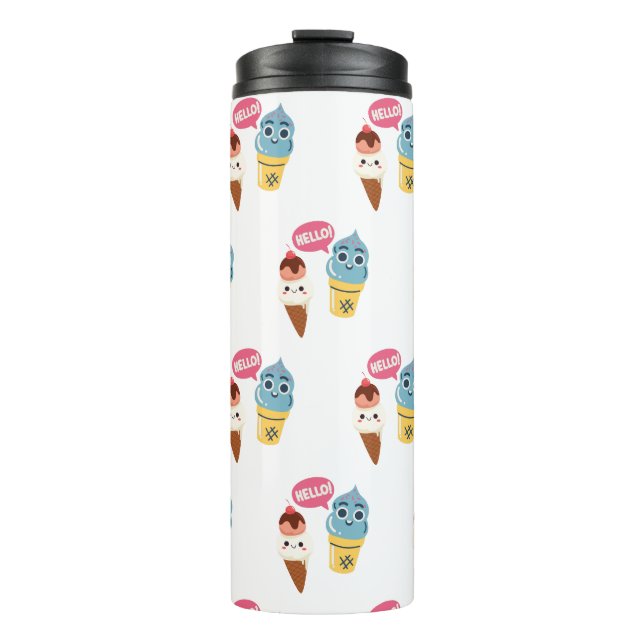 Eistüte Thermosbecher (Vorderseite)