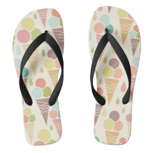 Eistütemuster Flip Flops