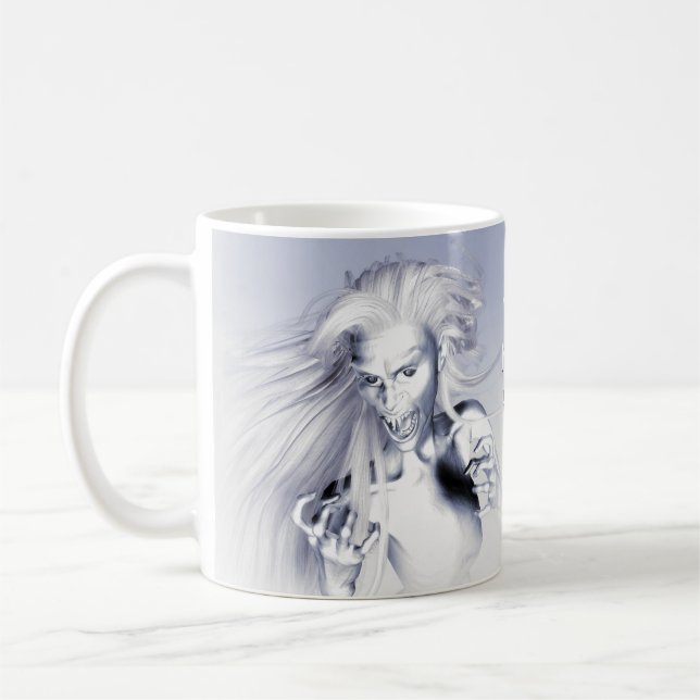 Eisvampir. Personalisiert Kaffeetasse (Links)