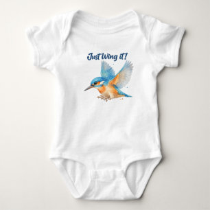 Eisvogel-Baby-Body Baby Strampler