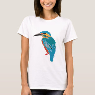 Eisvogel Bunter Eisvogel T-Shirt