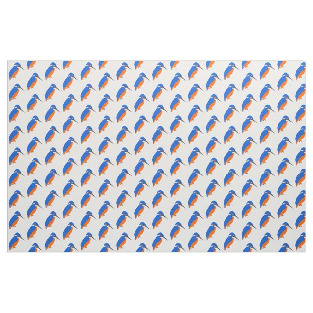 Eisvogel-Entwurf Stoff (Yard (91,4 cm))