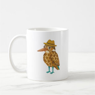 Eisvogel Fedora Giraffe Flecken Tasse