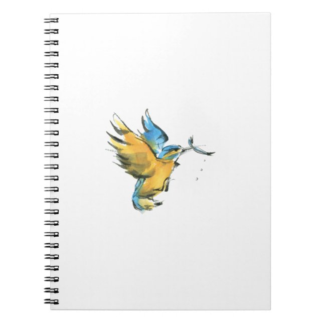 Eisvogel Notizblock (Vorderseite)