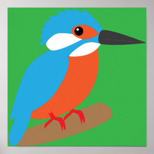 Eisvogel Poster