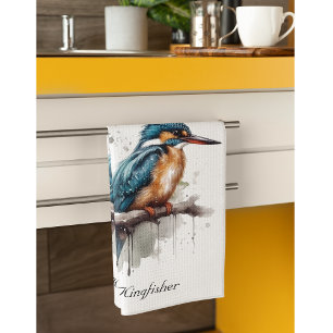 Eisvogel Serenity Geschirrtuch