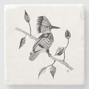 Eisvogel-SteinUntersetzer Steinuntersetzer