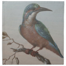 Eisvogel-Stoffservietten