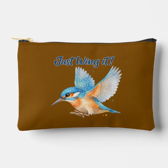 Eisvogel-Tasche Zubehörtasche (Vorderseite)