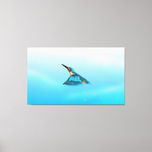 Eisvogel Vogel Leinwanddruck