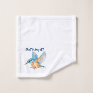 Eisvogel Waschlappen