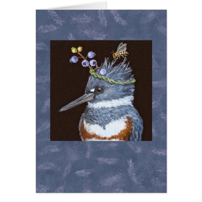 Eisvogelkarte II (Vorne)