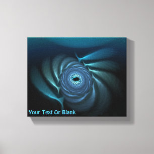 Eiswale-Fraktal Leinwanddruck