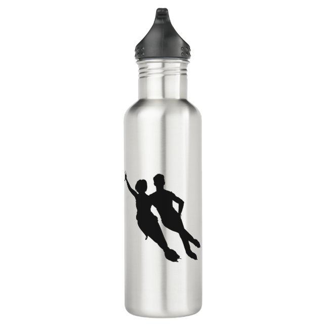 Eiswasser-Skaten-Eistanzpaare Edelstahlflasche (Rechts)