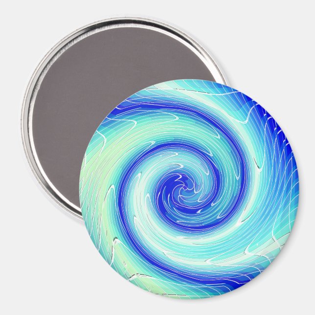 Eiswelle... Magnet (Vorderseite/Rückseite)