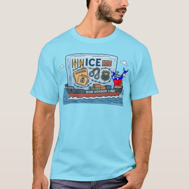 Eiswürfel T-Shirt (Vorderseite)