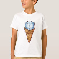 Eiswürfel-Waffel-Kegel-Kühle-Behandlung Kinder