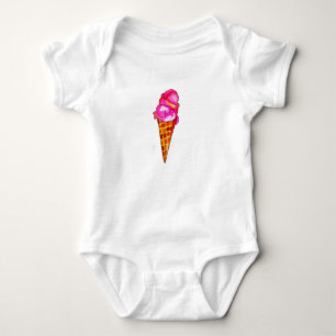 Eiswürfelgelat niedliche Küche Baby Strampler