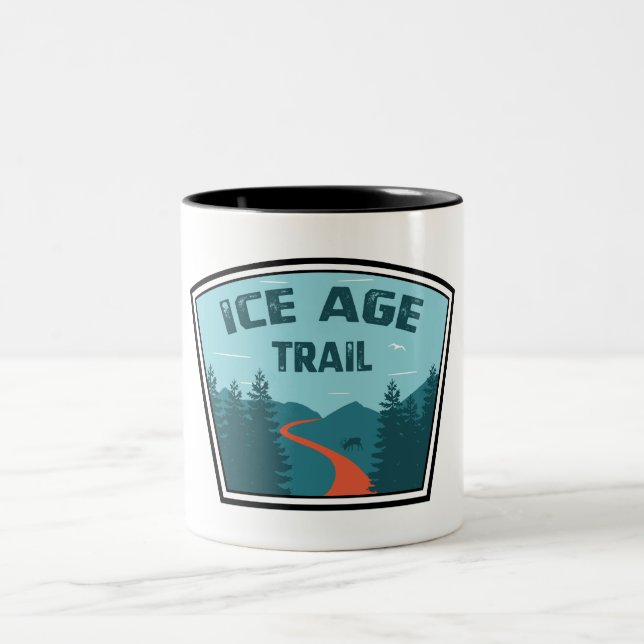 Eiszeitpfad Zweifarbige Tasse (Mittel)