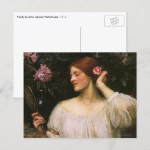 Eitelkeit von John William Waterhouse Postkarte