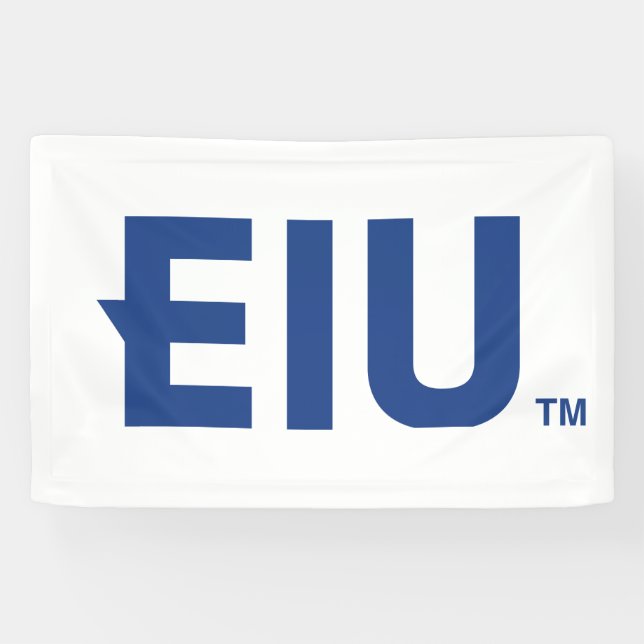 EIU-Blockbuchstabe Banner (Horizontal)