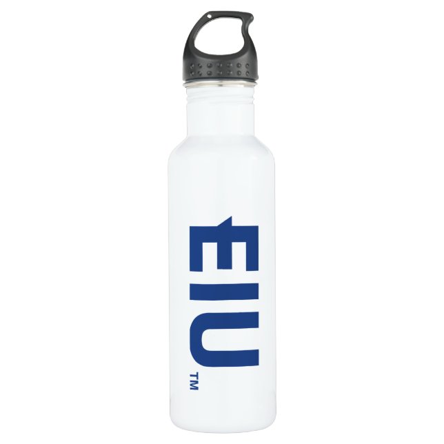 EIU-Blockbuchstabe Edelstahlflasche (Vorderseite)