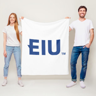 EIU-Blockbuchstabe Fleecedecke