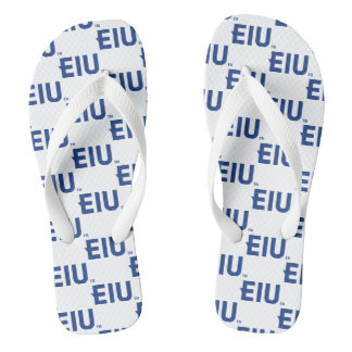 EIU-Blockbuchstabe Flip Flops