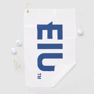 EIU-Blockbuchstabe Golfhandtuch