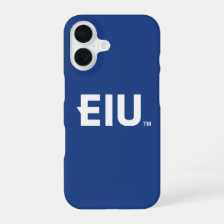 EIU-Blockbuchstabe iPhone 16 Hülle