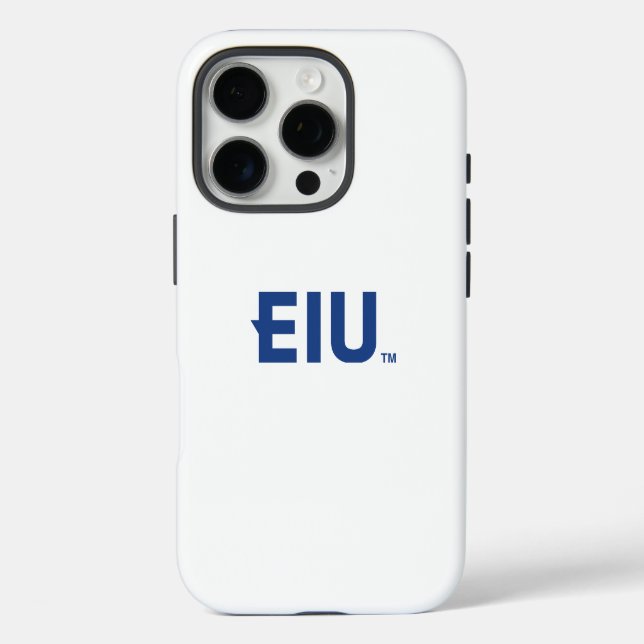 EIU-Blockbuchstabe iPhone 16 Pro Hülle (Rückseite)