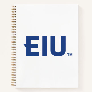 EIU-Blockbuchstabe Notizbuch