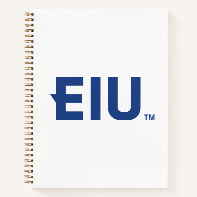 EIU-Blockbuchstabe Notizbuch (Vorderseite)
