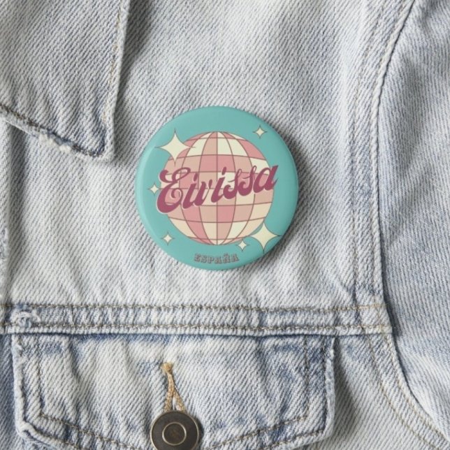Eivissa Ibiza España - Andenken Button (Von Creator hochgeladen)