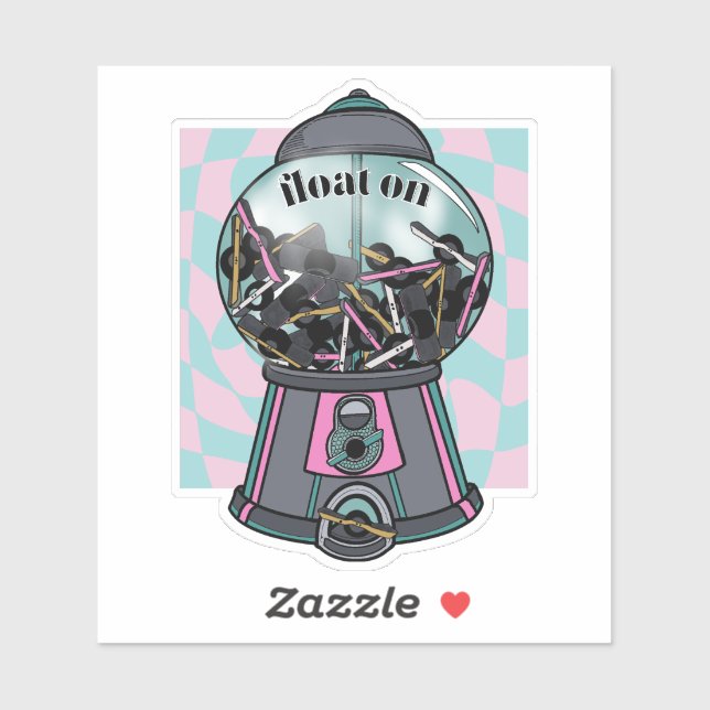 EIW Gummiballkleber Aufkleber (Blatt)