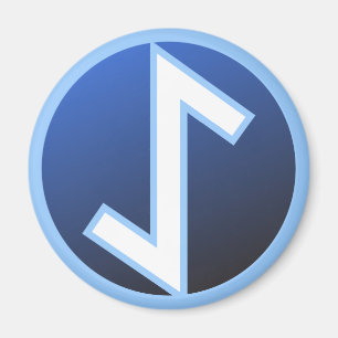 Eiwaz Eiben-Rune Magnet