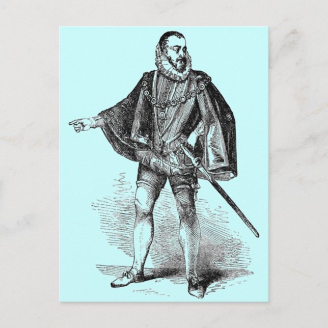 EizabethanKostüme Postkarte (Vorderseite)