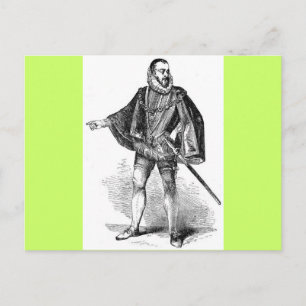 EizabethanKostüme Postkarte