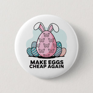 Eizellen wieder billig Osterhasen Button