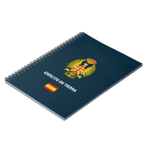 Ejército de Tierra Reisepass Hülle Notizblock