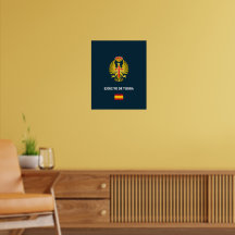 Ejército de Tierra Reisepass Hülle