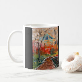 Ejgoldguru kleine Hütte auf der Klippe Kaffeetasse