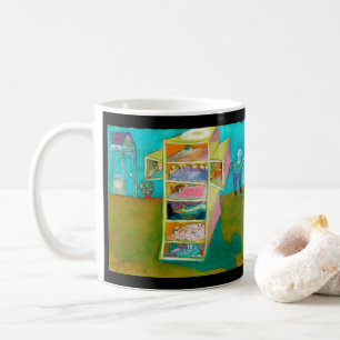 ejgoldguru - Kruziforme Leiterin des Bewusstseins Kaffeetasse