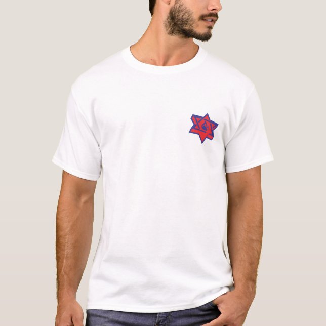 #EJH Men's T - Shirt in White (Vorderseite)