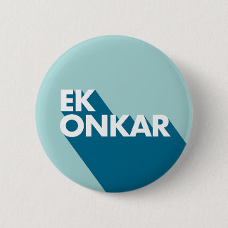 Ek Onkar Contemporary SIkh Abzeichen Button