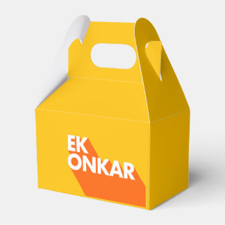 Ek Onkar Contemporary SIkh Favour Box Geschenkschachtel