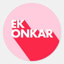 Ek Onkar Contemporary SIkh Sticker