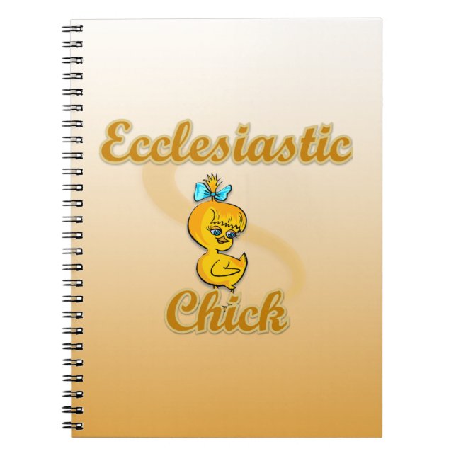 Ekclesiastic Chick Notizblock (Vorderseite)